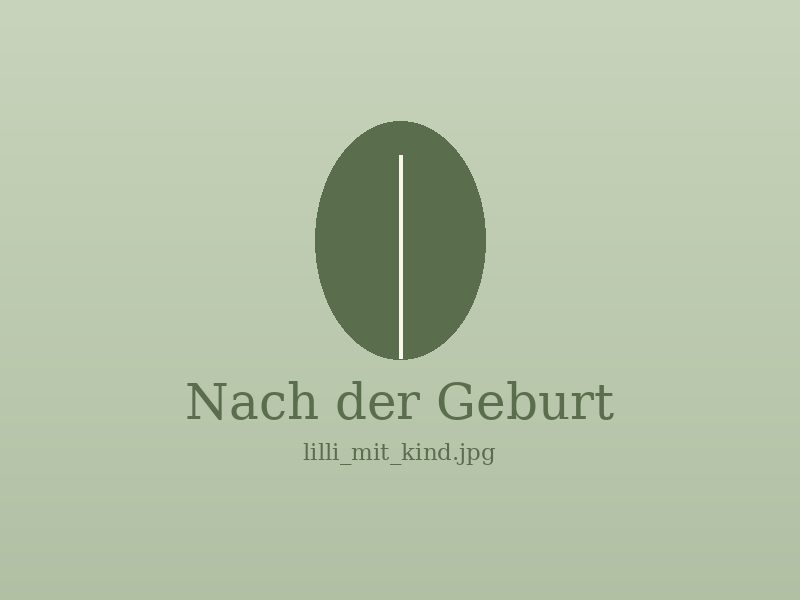 Nach der Geburt