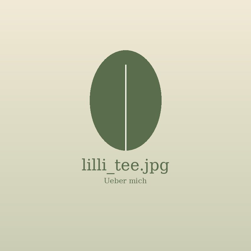 Lilli Ringler bei einer Tasse Tee